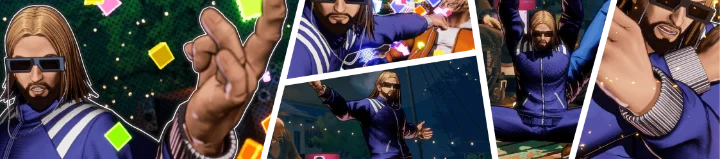 A banner showing Salvatore Ganacci in City of the Wolves.
